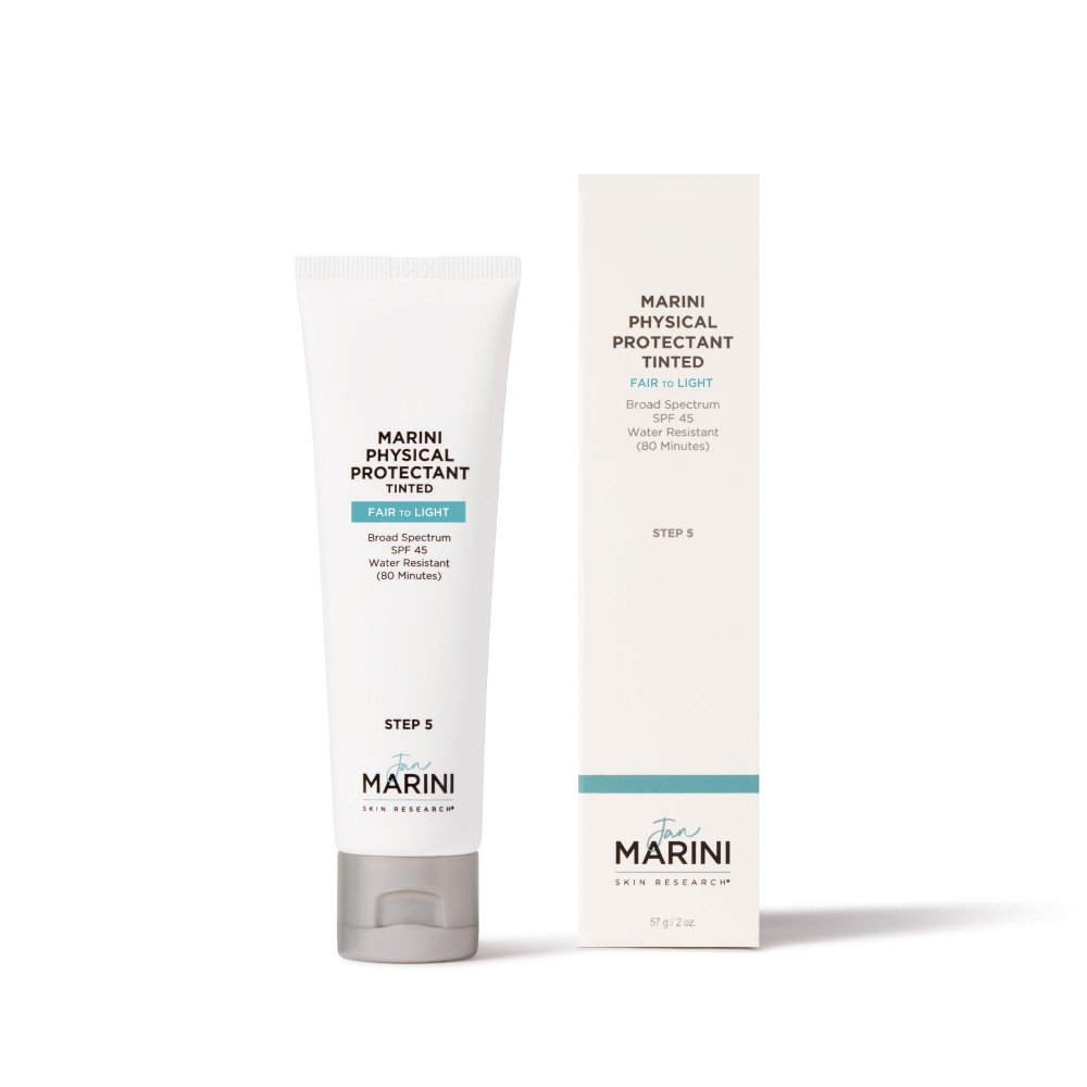 Marini Physical Protectant Tinted SPF 45 Солнцезащитный крем с тональным эффектом c SPF45 Light