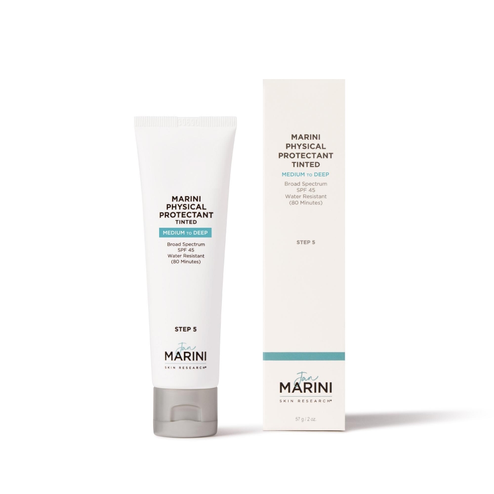 Marini Physical Protectant Tinted SPF 45 Солнцезащитный крем с тональным эффектом c SPF45 Deep